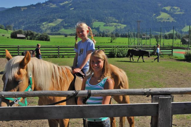 Geführtes Reiten auf unserem Reitplatz