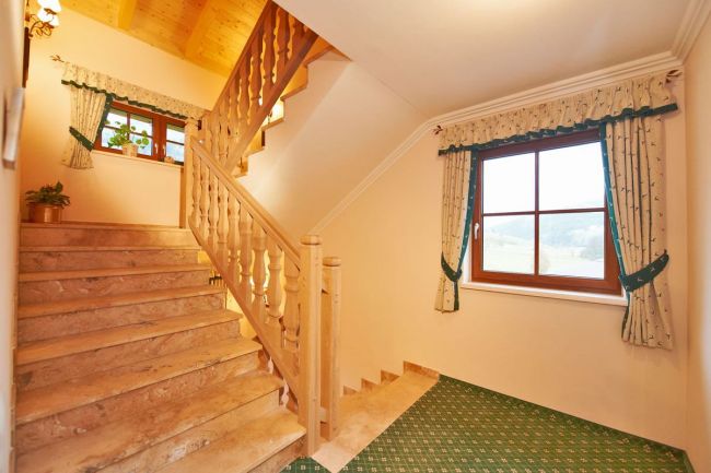 Stiegenhaus im Jagdhaus