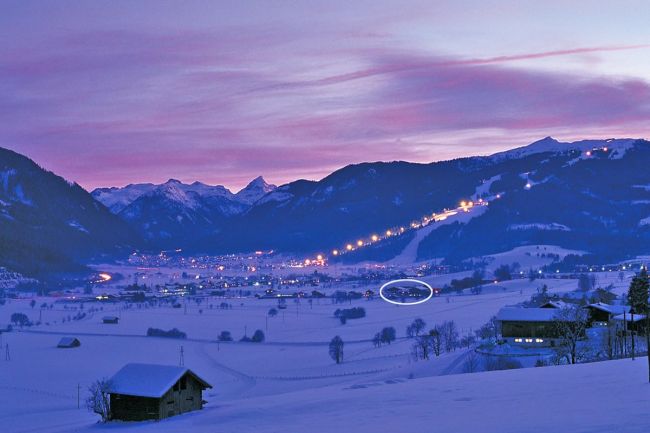Top-Lage in Flachau - mit dem gratis Skibus schnell im Skigebiet