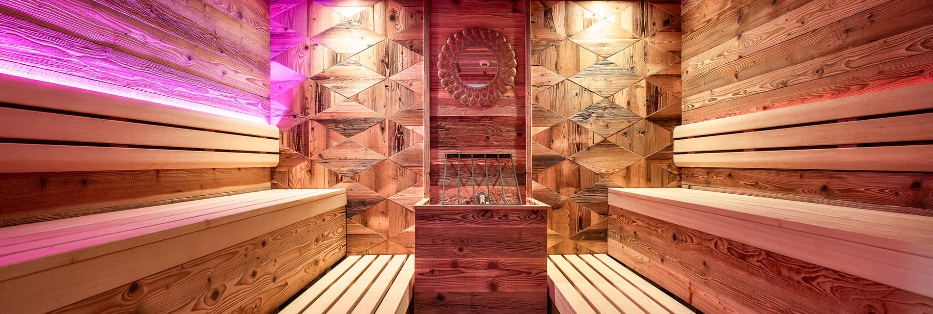 Sauna-Aufguss im Farmer's Spa