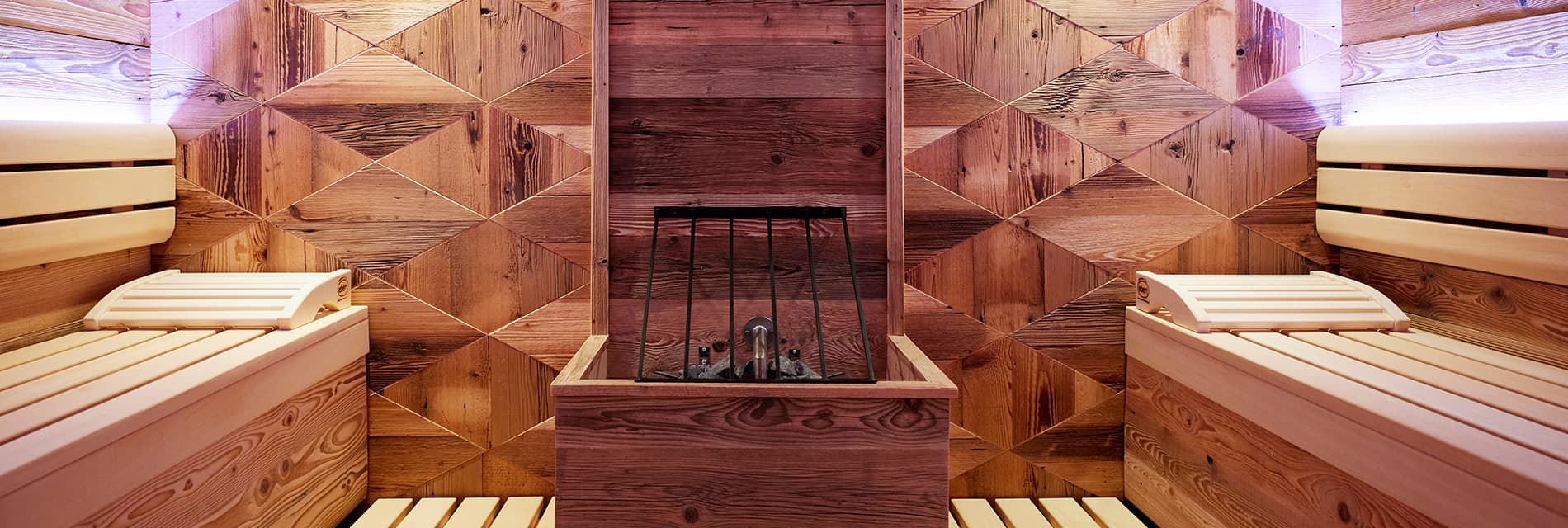 Sauna-Aufguss im Farmer's Spa