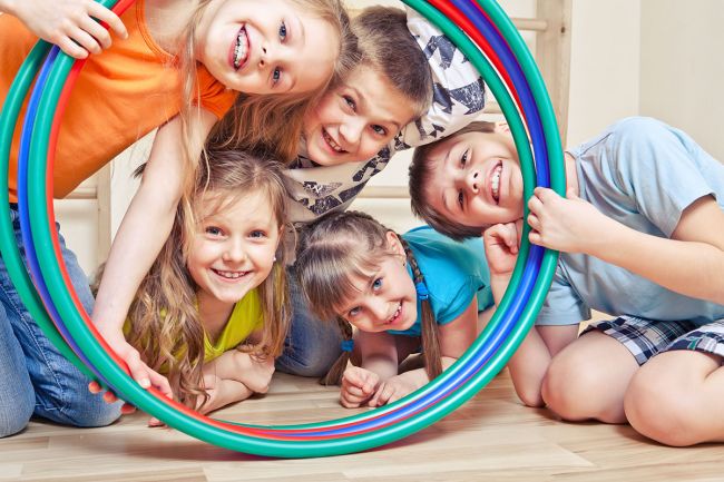 Spaß im Kinderspielzimmer