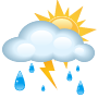 Dienstag 21°C